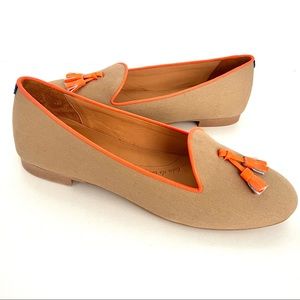 Chantelles Paris Neon Tassel Loafer Shoes 40.5